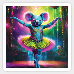 Koala Ballerina Sticker